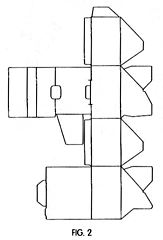 Imagen de la patente MODELO INDUSTRIAL DE CAJA SIN ENSAMBLAR.