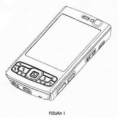Imagen de la patente MODELO INDUSTRIAL DE JUEGO DE TECLAS PARA MICROTELEFONO.