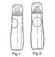 Imagen de la patente MODELO INDUSTRIAL DE CONTENEDOR DE COSMETICO CON TAPA.
