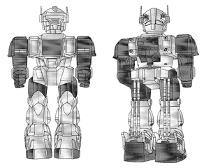 Imagen de la patente MODELO INDUSTRIAL DE ROBOTS DE JUGUETE.