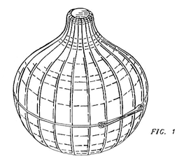 Imagen de la patente MODELO INDUSTRIAL DE RECIPIENTE CON FORMA DE CEBOLLA.