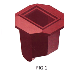 Imagen de la patente MODELO INDUSTRIAL DE CAJA DE REGISTRO