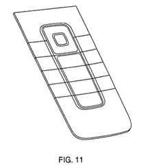 Imagen de la patente MODELO INDUSTRIAL DE TECLADO PARA MICROTELEFONO.