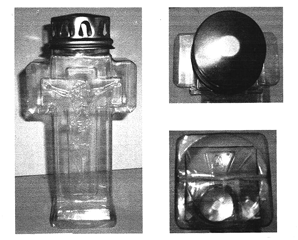 Imagen de la patente MODELO INDUSTRIAL DE ENVASE PARA VELADORAS.