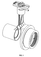 Imagen de la patente MODELO INDUSTRIAL DE ACCESORIO PARABOLICO DE ILUMINACION DE RIEL.