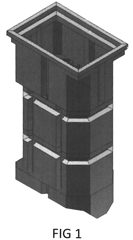 Imagen de la patente MODELO INDUSTRIAL DE CAJA DE REGISTRO
