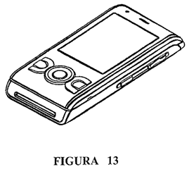 Imagen de la patente MODELO INDUSTRIAL DE TELEFONO MOVIL.