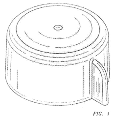 Imagen de la patente MODELO INDUSTRIAL DE TAPA PARA BOTELLA.