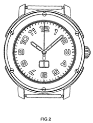 Imagen de la patente MODELO INDUSTRIAL DE RELOJ.