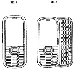 Imagen de la patente MODELO INDUSTRIAL DE TELEFONO MOVIL.