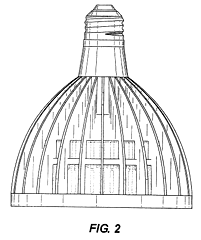 Imagen de la patente MODELO INDUSTRIAL DE LAMPARA.