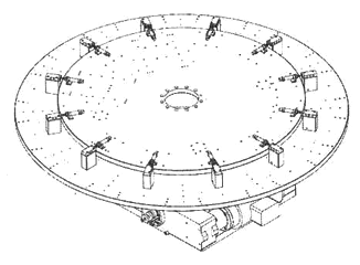 Imagen de la patente MODELO INDUSTRIAL DE MESA BASE HERRAMENTALES DE TRABAJO