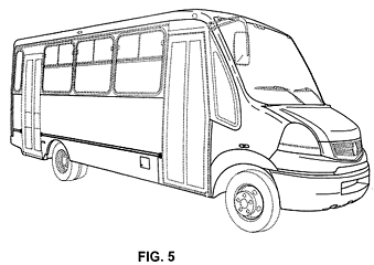 Imagen de la patente MODELO INDUSTRIAL DE CARROCERIA PARA VEHICULO DE TRANSPORTE.