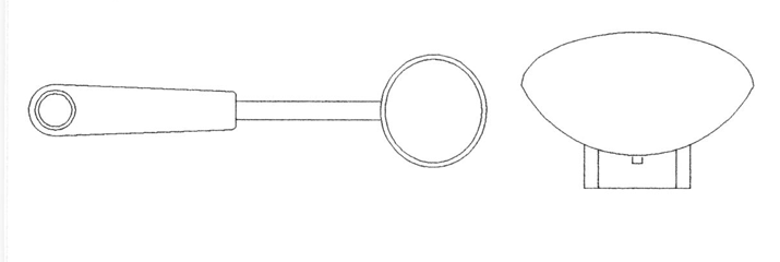 Imagen de la patente MODELO INDUSTRIAL DE CUCHARON PARA JUGUETE.