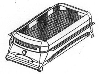 Imagen de la patente MODELO INDUSTRIAL DE ASADOR DE SOBREPONER PARA ESTUFA.