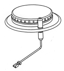 Imagen de la patente MODELO INDUSTRIAL DE QUEMADOR ESTAMPADO CON ENCENDIDO ELECTRoNICO PARA ESTUFA.