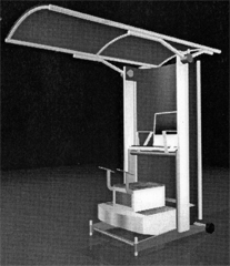 Imagen de la patente MODELO INDUSTRIAL DE SILLA PARA ASEO DEL CALZADO.