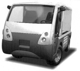Imagen de la patente MODELO INDUSTRIAL DE AUTOMOVIL PARA VEHICULO DE TRANSPORTE.