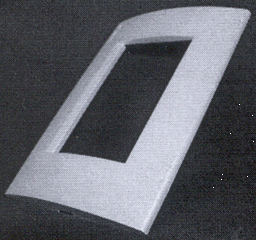Imagen de la patente MODELO INDUSTRIAL DE PLACA DECORATIVA PARA MODULOS ELeCTRICOS.