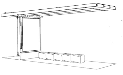 Imagen de la patente MODELO INDUSTRIAL DE COBERTIZO Y COMPONENTES DE COBERTIZO.