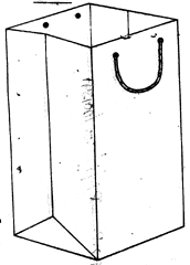 Imagen de la patente MODELO INDUSTRIAL DE BOLSA CUADRADA.