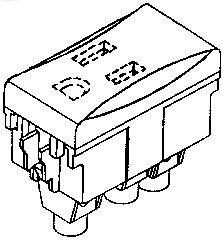 Imagen de la patente MODELO INDUSTRIAL DE RECEPTACULO DE TOMA DE CORRIENTE