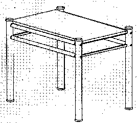 Imagen de la patente MODELO INDUSTRIAL DE MESA COMEDOR