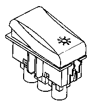 Imagen de la patente MODELO INDUSTRIAL DE INTERRUPTOR DE CORRIENTE