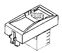 Imagen de la patente MODELO INDUSTRIAL DE RECEPTACULO DE CONEXION TELEFONICA O INFORMATICA