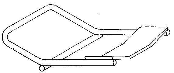 Imagen de la patente MODELO INDUSTRIAL DE SOPORTE PARA BARRA DE OBSTACULOS