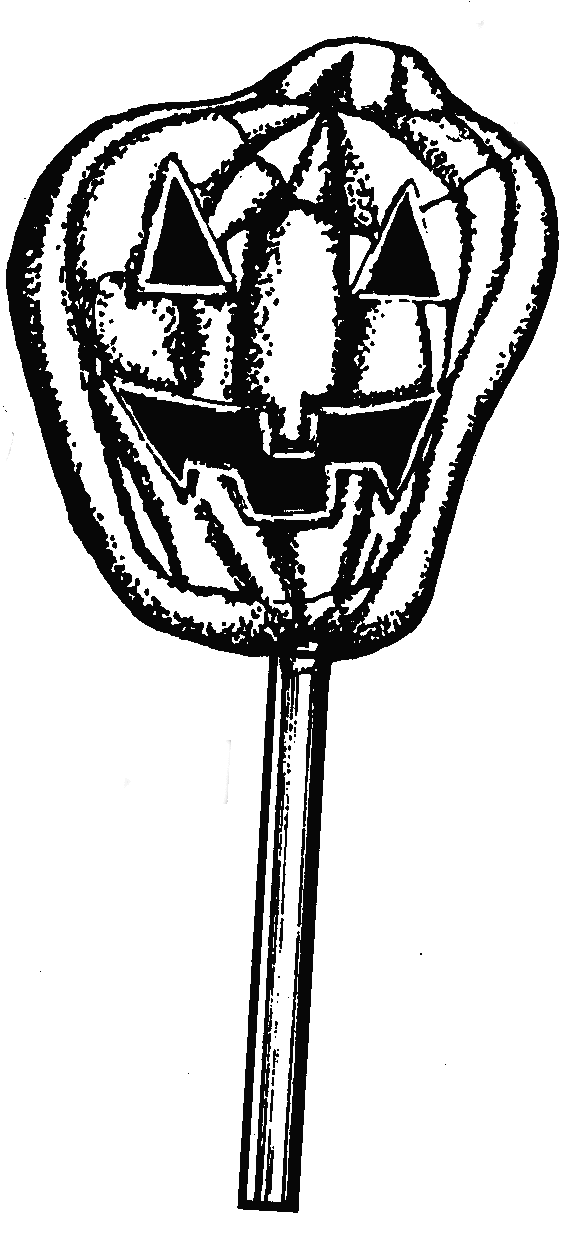Imagen de la patente MODELO INDUSTRIAL DE PALETA DE MALVAVISCO EN FORMA DE CALABAZA