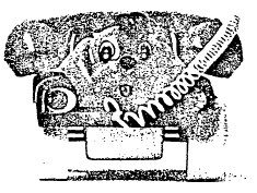 Imagen de la patente MODELO INDUSTRIAL DE CARRO TELEFONO CON PERRO
