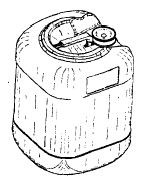 Imagen de la patente MODELO INDUSTRIAL DE ENVASE PARA LIQUIDOS Y SU TAPA