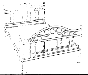 Imagen de la patente MODELO INDUSTRIAL DE CAMA