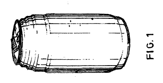 Imagen de la patente MODELO INDUSTRIAL DE ENVASE