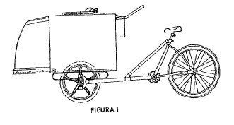 Imagen de la patente MODELO INDUSTRIAL DE CARRITO DE PALETAS