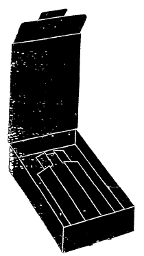 Imagen de la patente MODELO INDUSTRIAL DE PLANTILLA PARA CAJA