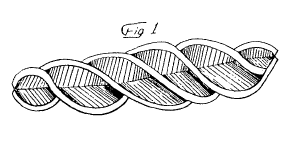 Imagen de la patente MODELO INDUSTRIAL DE PERFILES HELICOIDALES