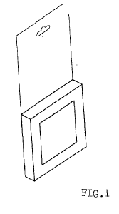 Imagen de la patente MODELO INDUSTRIAL DE EMPAQUE DE CARTON CON VENTANA DE ACETATO PARA EXHIBICION DE ROPA