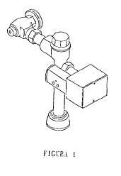 Imagen de la patente MODELO INDUSTRIAL DE FLUXOMETRO PARA INODORO Y MINGITORIO