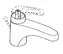 Imagen de la patente MODELO INDUSTRIAL DE LLAVE MEZCLADORA PARA LAVABO