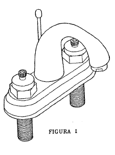 Imagen de la patente MODELO INDUSTRIAL DE LLAVE MEZCLADORA PARA LAVABO