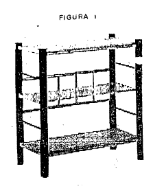 Imagen de la patente MODELO INDUSTRIAL DE LIBRERO