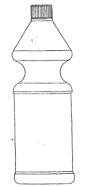 Imagen de la patente MODELO INDUSTRIAL DE BOTELLA PARA LIMPIADORES, AROMATIZANTES, PULIDORES Y DESENGRASANTES