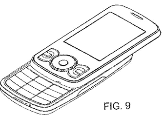 Imagen de la patente MODELO INDUSTRIAL DE TELEFONO MOVIL.