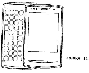 Imagen de la patente MODELO INDUSTRIAL DE TELEFONO MOVIL.