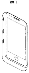 Imagen de la patente MODELO INDUSTRIAL DE TELEFONO MOVIL.