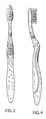 Imagen de la patente MODELO INDUSTRIAL DE CEPILLO DE DIENTES.