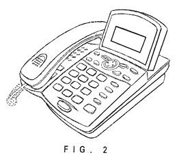 Imagen de la patente MODELO INDUSTRIAL DE APARATO TELEFONICO CON PANTALLA.