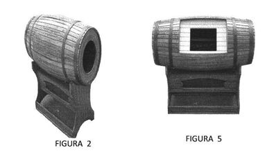 Imagen de la patente MODELO INDUSTRIAL DE CARCASA PARA SINFONOLA